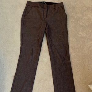 Columnist express pants. Maroon/purple.